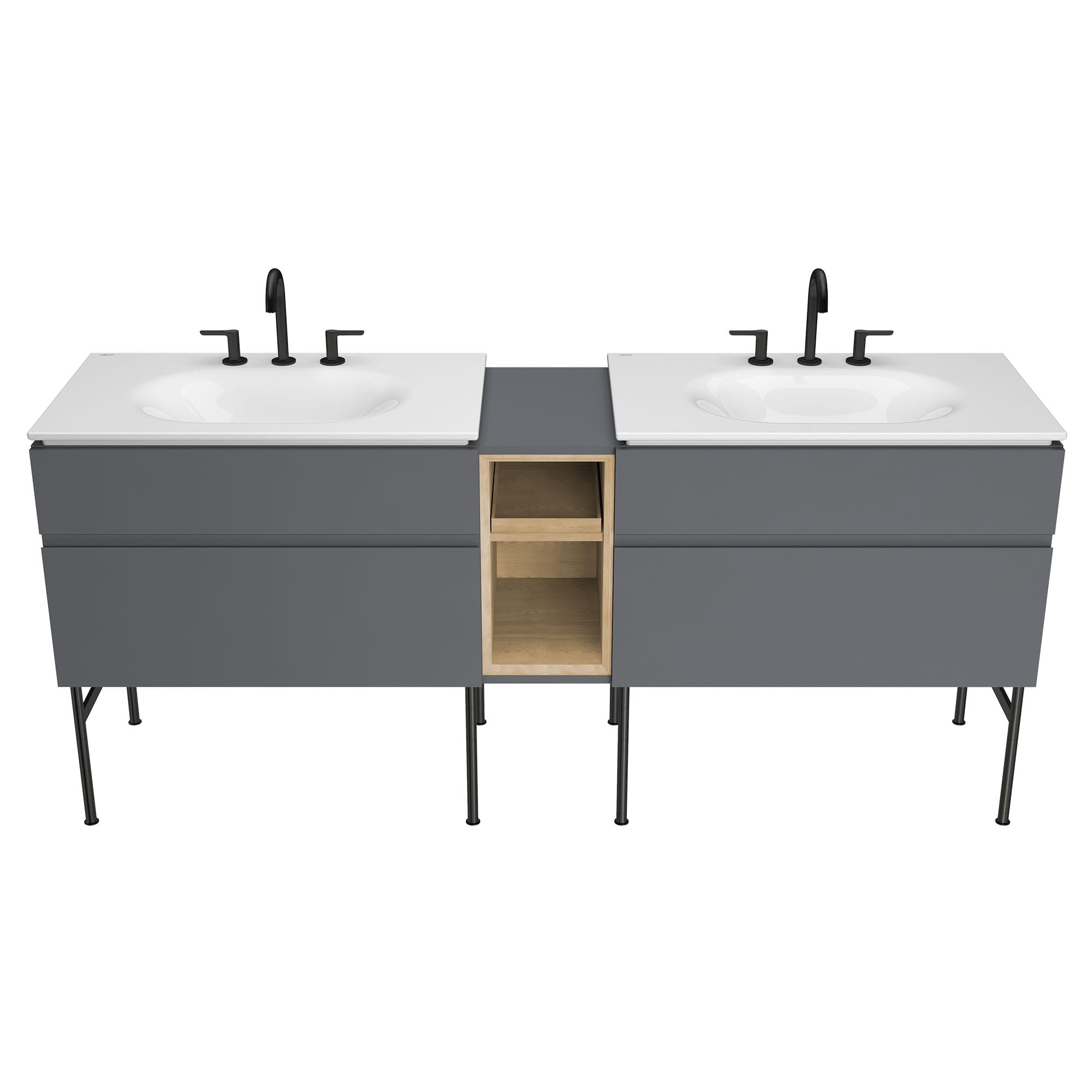 Meuble-lavabo à tiroir double Studio S 33 po